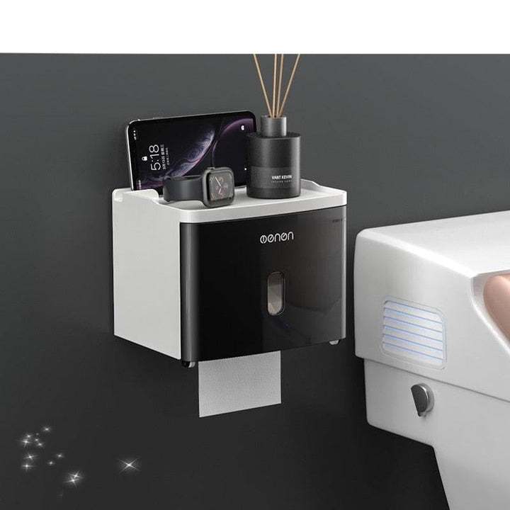 Lisslune | Chic Moisture-Resistant Toilet Paper Holder for Modern Bathrooms