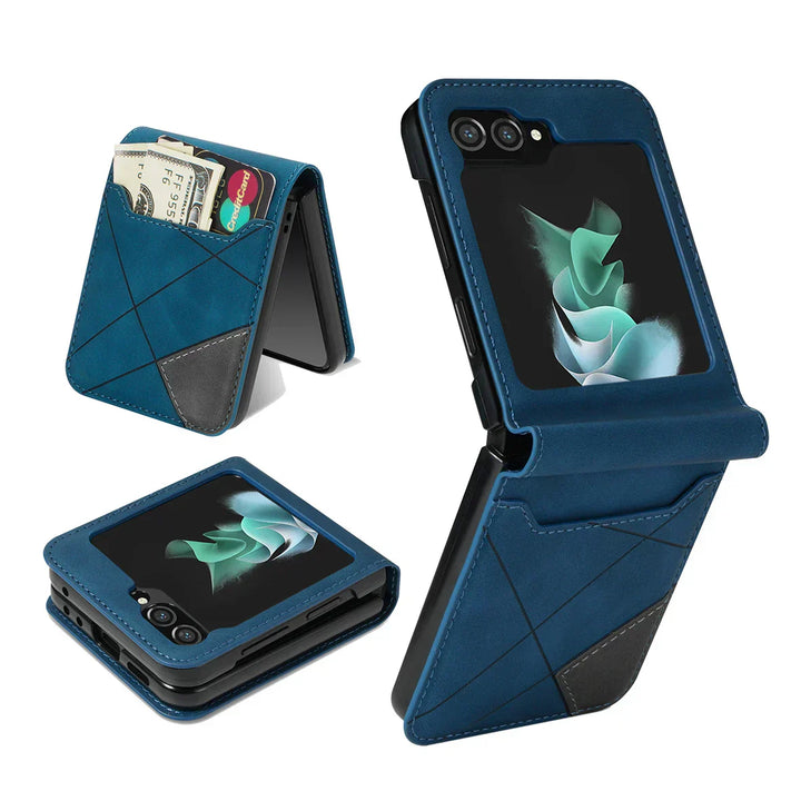 Lisslune | Leather Wallet Case for Samsung Galaxy Z Flip Series