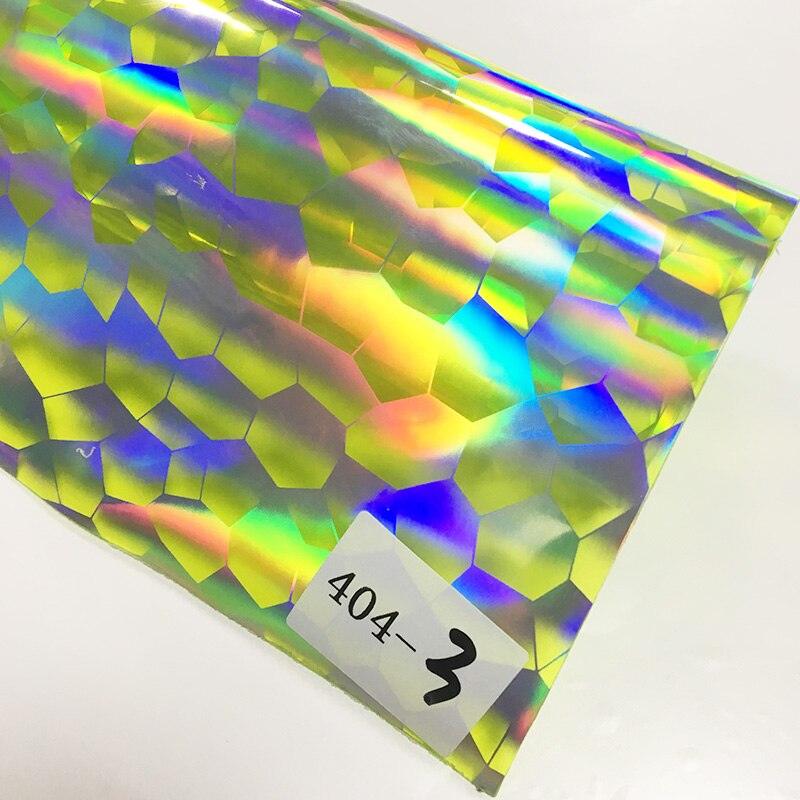 Lisslune | Iridescent football pattern PVC jelly vinyl fabric - Ideal for creative projects