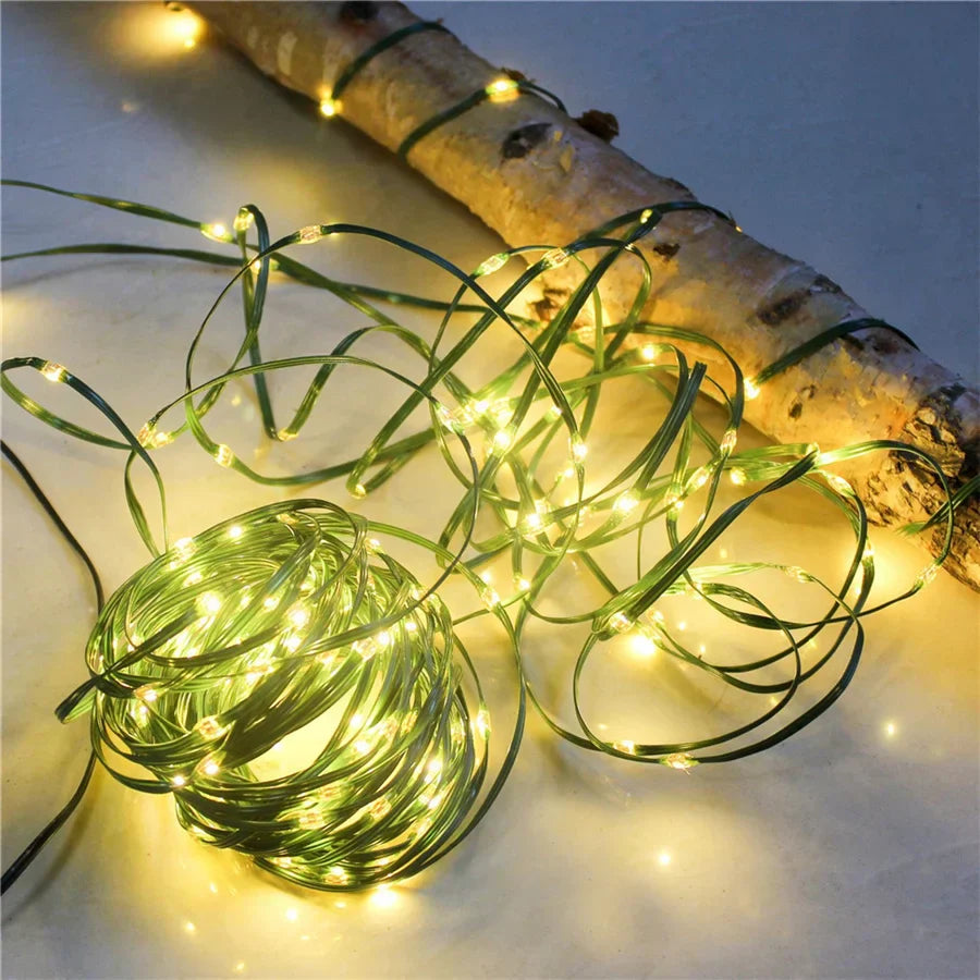 Lisslune | VerdeLicht Waterproof LED Garland – Outdoor Lighting for Garden and Terrace