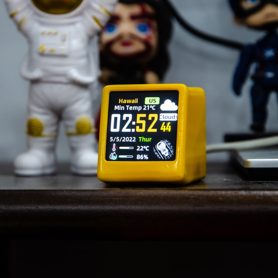 Lisslune | Weather Station Digital LED Wifi Clock