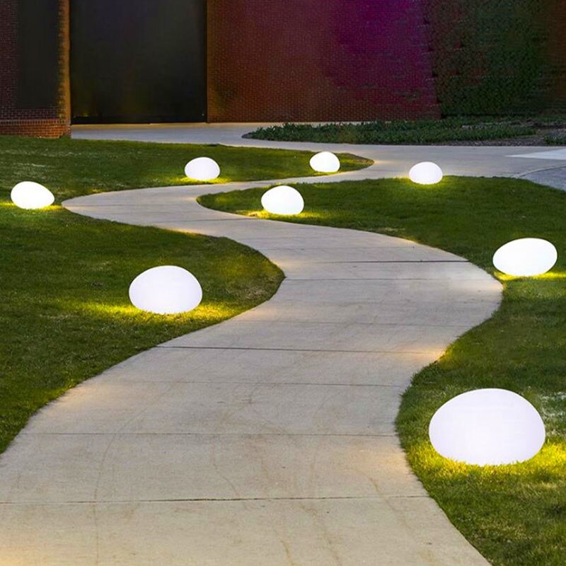 Lisslune | Shiny Moon Solar LED Waterproof Garden Ball Light
