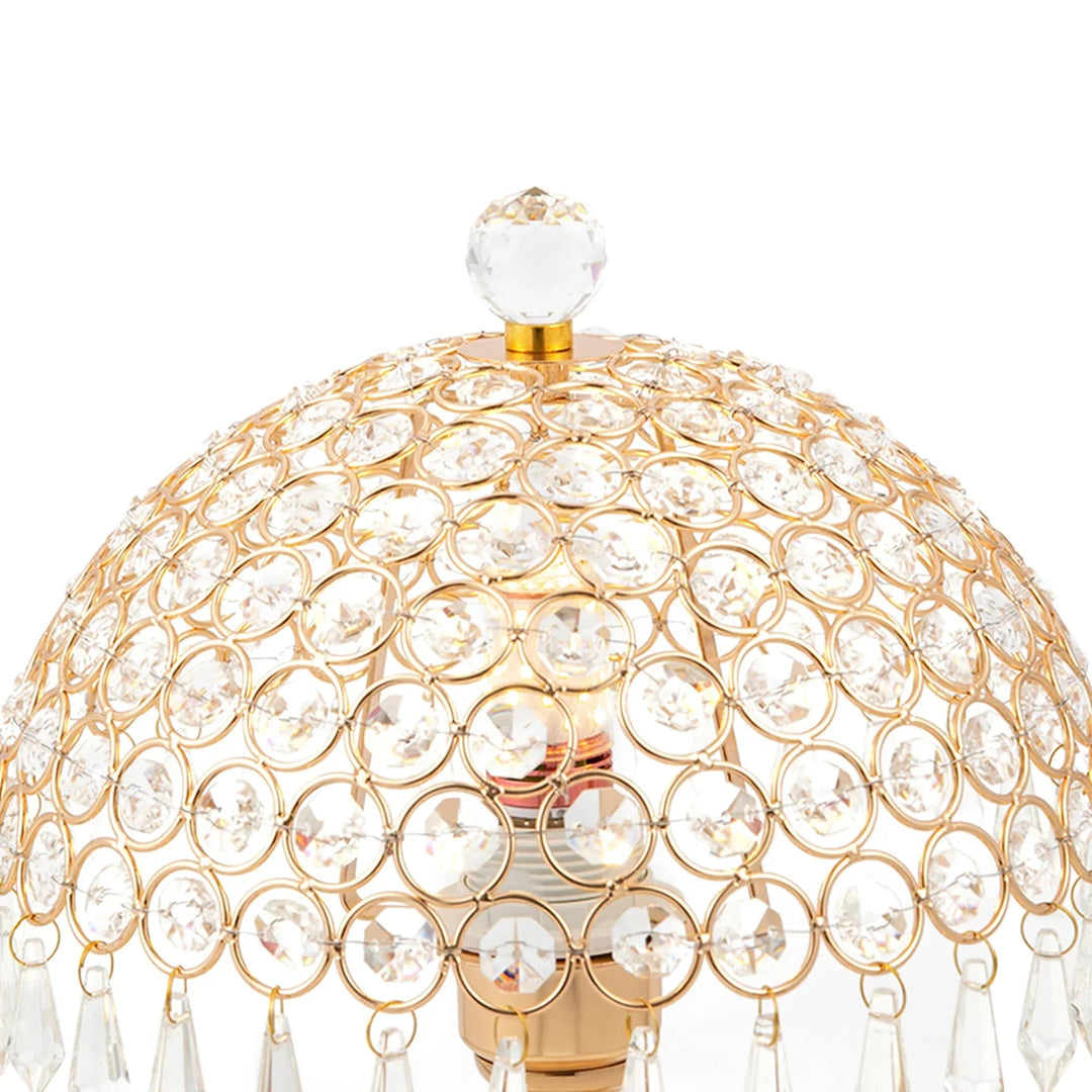 Lisslune | Modern Crystal Luxury Decorative Nightstand Lamp