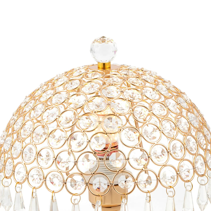 Lisslune | Modern Crystal Luxury Decorative Nightstand Lamp