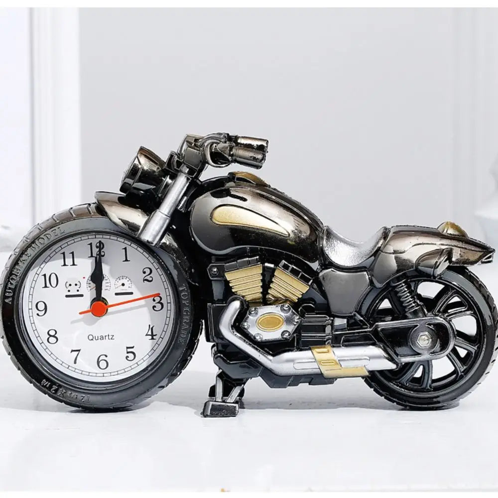 Lisslune | Vintage Motorcycle Bedside Alarm Clock