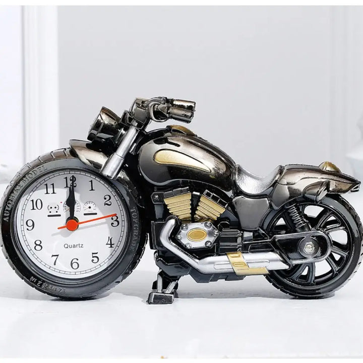 Lisslune | Vintage Motorcycle Bedside Alarm Clock