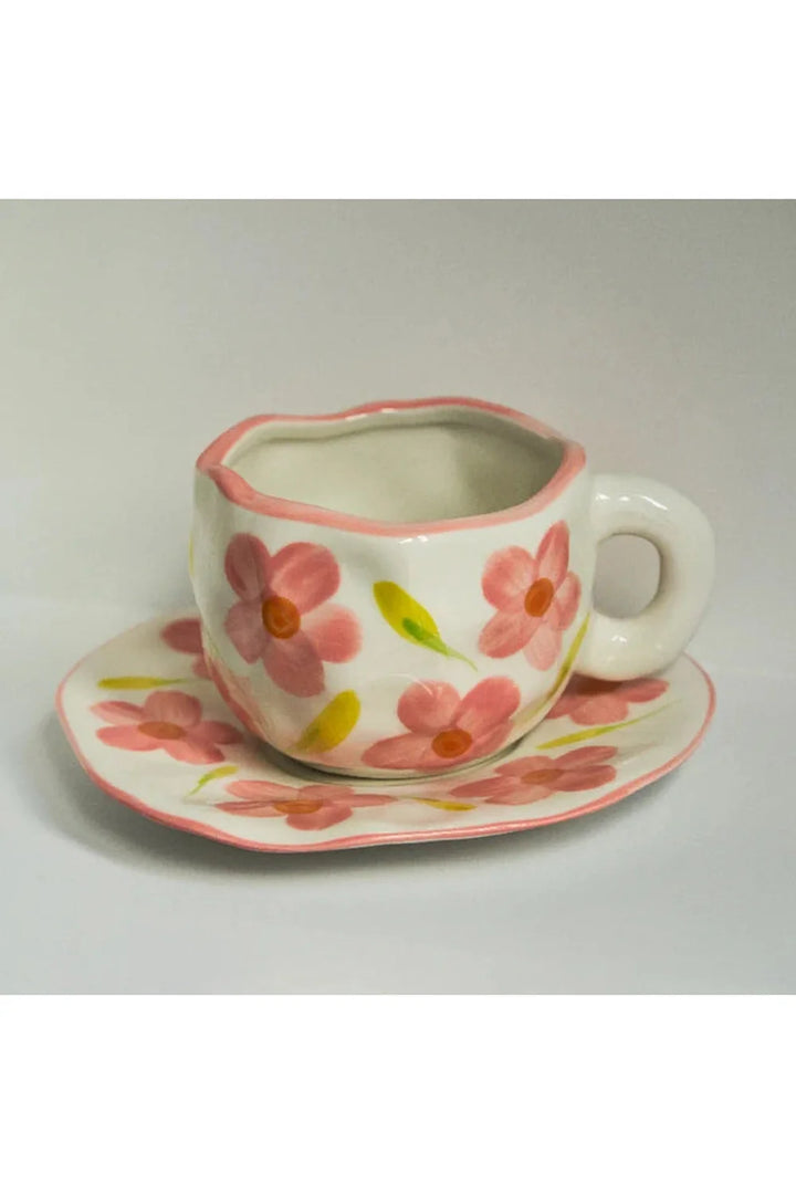 Lisslune | flower ceramic cup