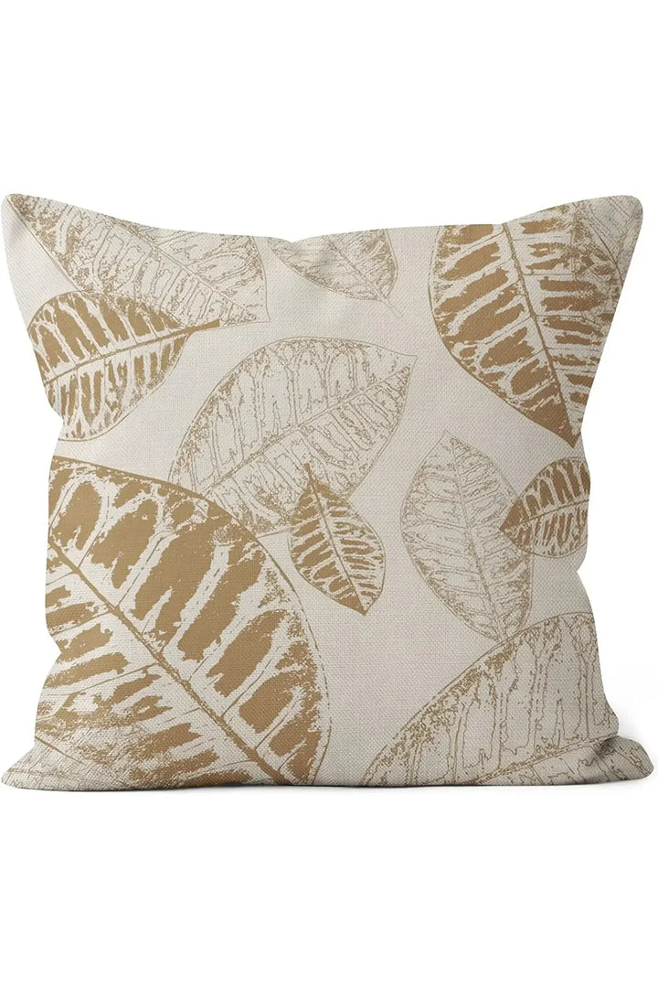 Lisslune | Leaf Linen Pillowcase