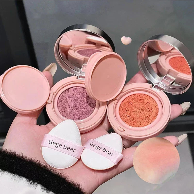 Rynx | Sweet liquid rouge air cushion nude natural face brightening apricot peach tone blush shading rouge rubor Korean makeup cosmetics