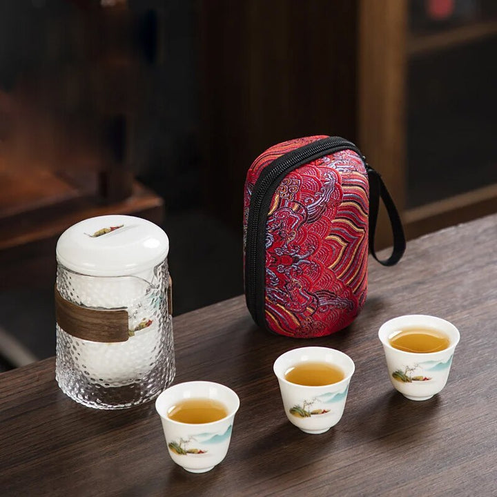 Lisslune | Forest Deer Ceramic Tea Set