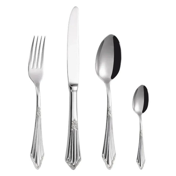 Lisslune | Elegant cutlery set in gold design