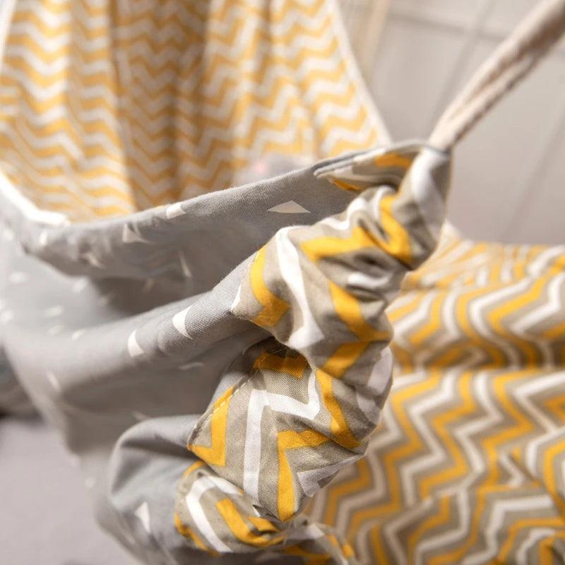Lisslune | Cozy Cotton Kids Hammock Swing - Trendy Indoor-Outdoor Chair