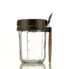 Lisslune | Multifunctional Portable Breakfast Cup with Lid and Spoon - Perfect for Oatmeal, Cereal, Nuts, Yogurt, Salad, and More! Heat-Resistant Tumbler for Juice and Milk On-the-Go