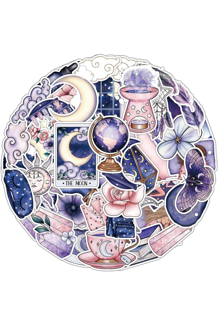 Lisslune | Moon Decorative Stickers
