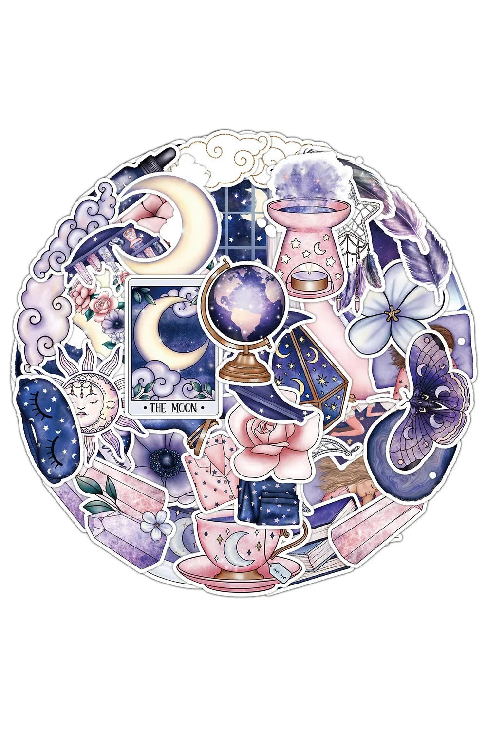 Lisslune | Witch Moon Aesthetic Sticker