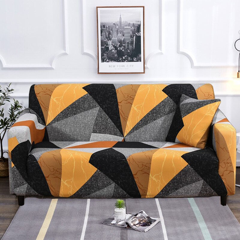 Lisslune | Modern Non-slip Colorful Elastic Sofa Cover