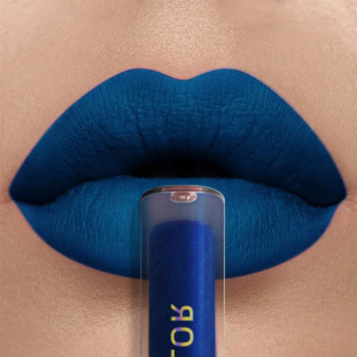 Rynx | Velvet Matte Lip Glaze Liquid Lipstick Beauty Lipstick Blue Nude Lip Color Waterproof Lip Tint Makeup For Women Lip Oil