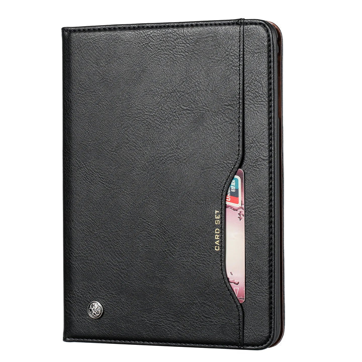 Lisslune | Leather Flip Case for iPad 9.7 (2017-2018), 10.2 (7th/8th Gen), Air 2/3/4, Pro 9.7/10.5/11 - Waterproof, Shockproof, Business Tablet Case