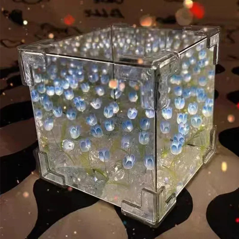 Lisslune | 3D Tulip DIY Flower Cube Night Lamp