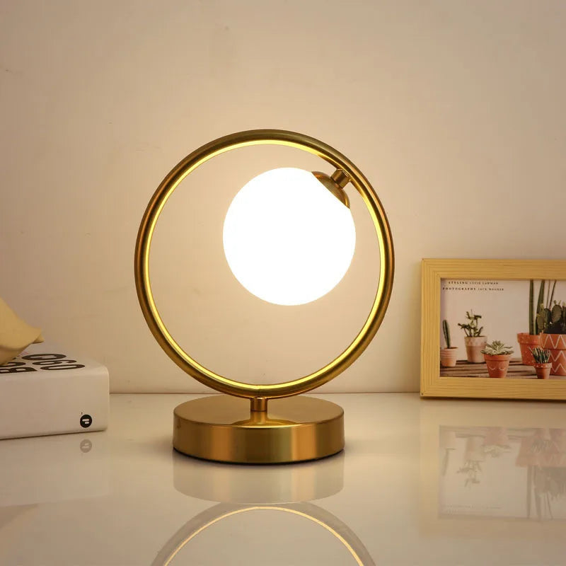 Lisslune | CozyGlow Elegant Table Lamp – Warm LED Lighting for Coziness and Style