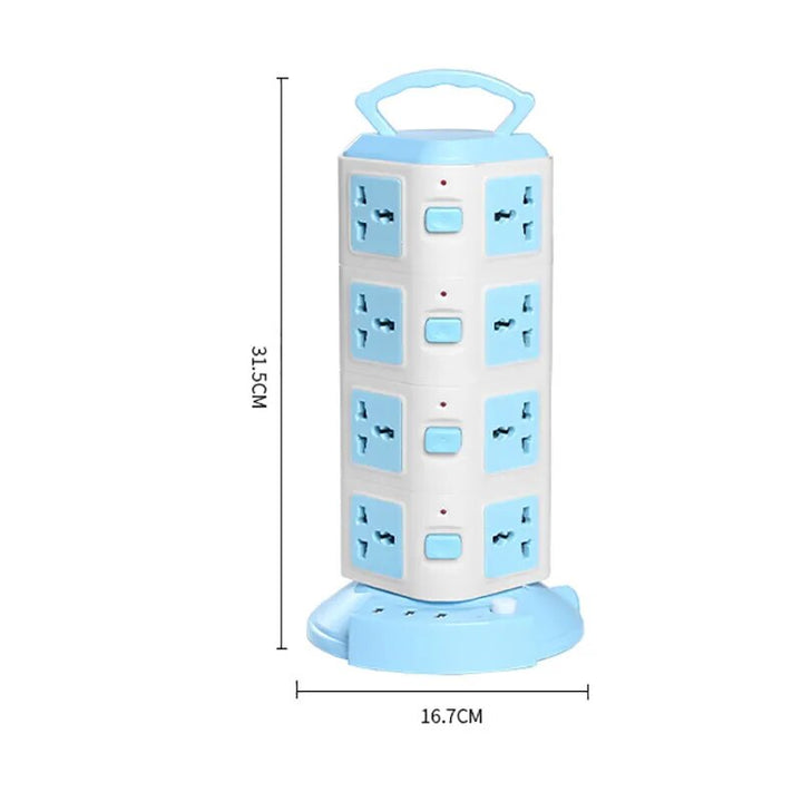 Lisslune | Tower Design Surge Protector Vertical Power Strip