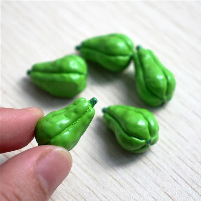 Lisslune | 1/6 scale miniature dollhouse pumpkin vegetable toy for Blyth BJD doll accessories