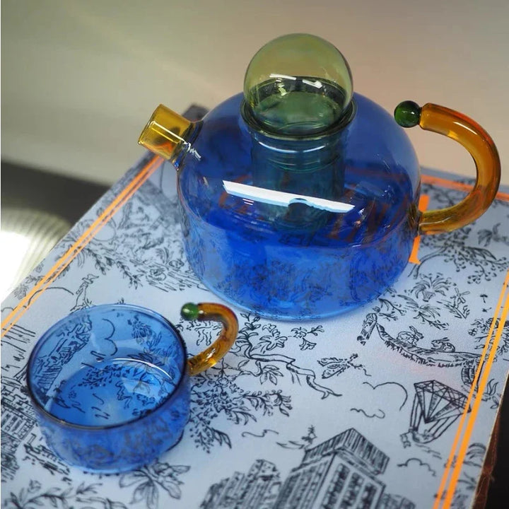 Lisslune | Colorful Glass Teapot