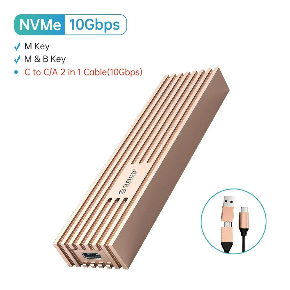 Lisslune | Next-Gen USB4 NVMe M.2 SSD Case - Unleash lightning-fast data transfers