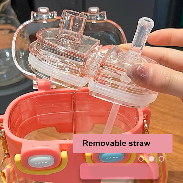 Lisslune | Double-Bin Drink More Kids Water Bottle
