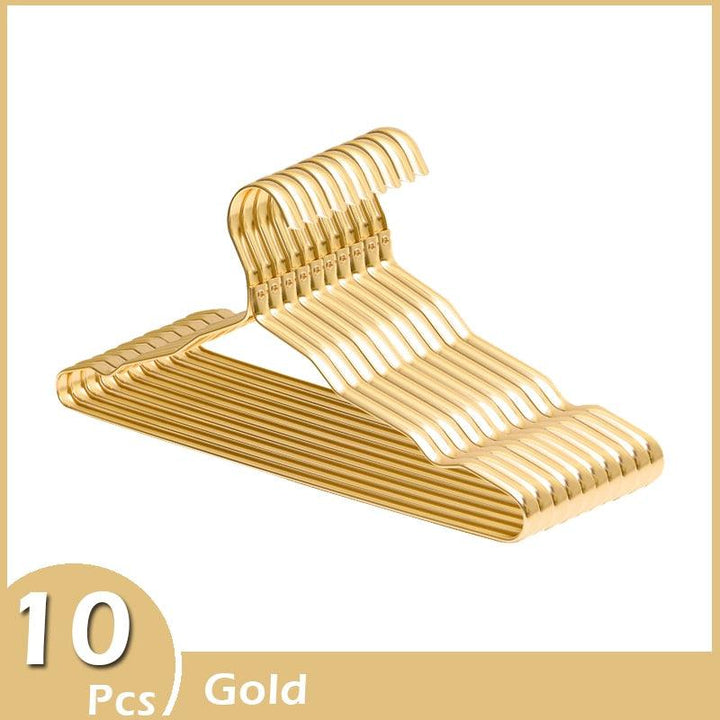 Lisslune | Luxury Aluminum Alloy Hangers - Set of 10