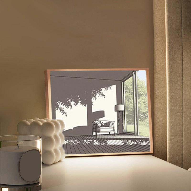 Lisslune | 2D Painting Art Lumina Creative LED Lamp