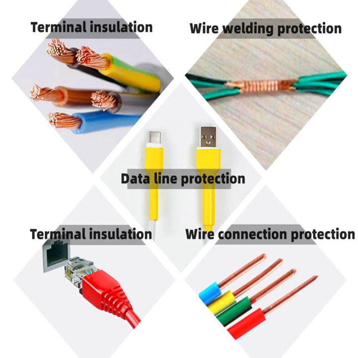 Lisslune | 530Pcs Colored Insulated DIY Cable Fix Kit