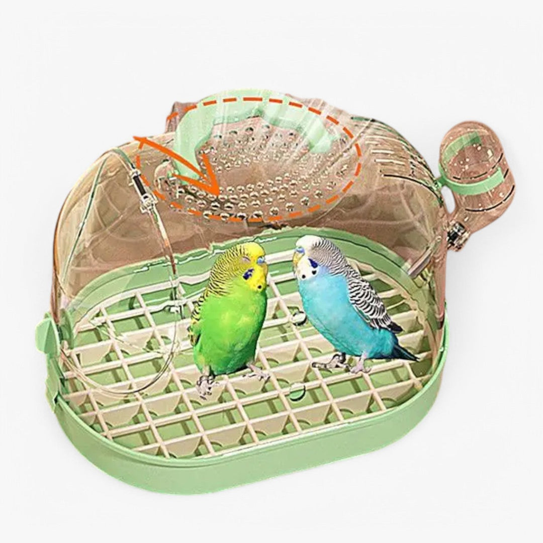 Lisslune | Airy Carry Cage "Featherlight" for Small Pets and Birds