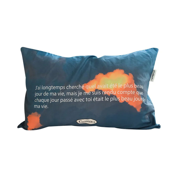 Rynx | Nordic Pillowcase Cotton Double-Sided Print Bedding Back Pillowcase Pillowcase Home Dorm Decoration