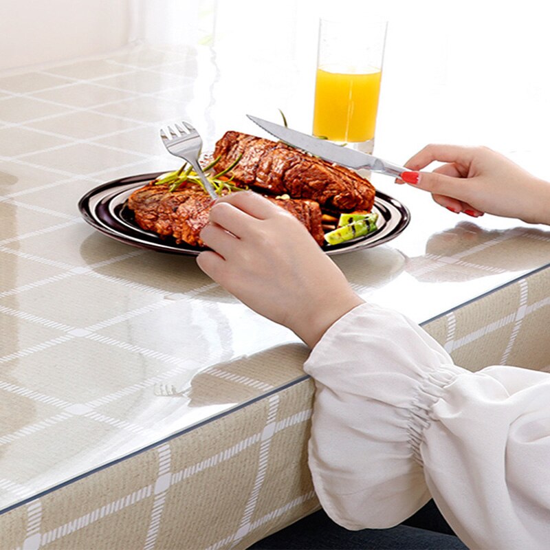 Lisslune | Soft Clear Cover Transparent Table Mat