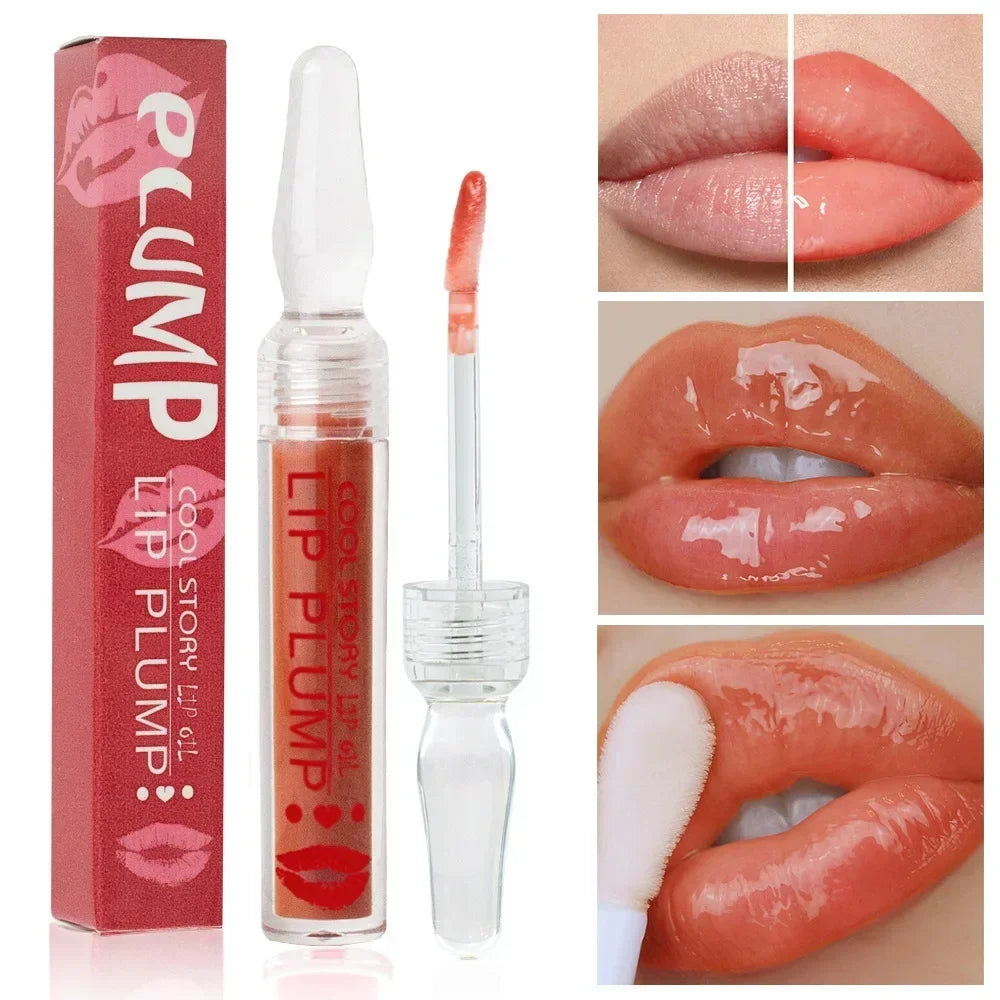 Rynx | Lip Plump Serum Increase the elasticity of the lips Instantly volumizing essential oils Reduce fine lines Moisturize Care Sexy lip care