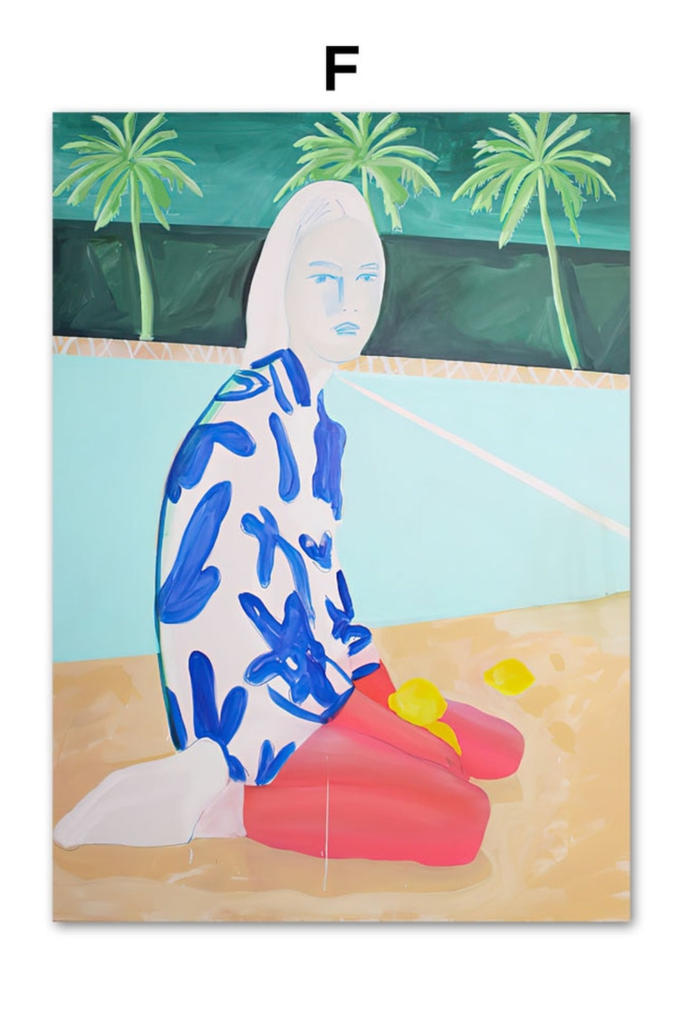 Lisslune | Woman Theme Canvas Poster