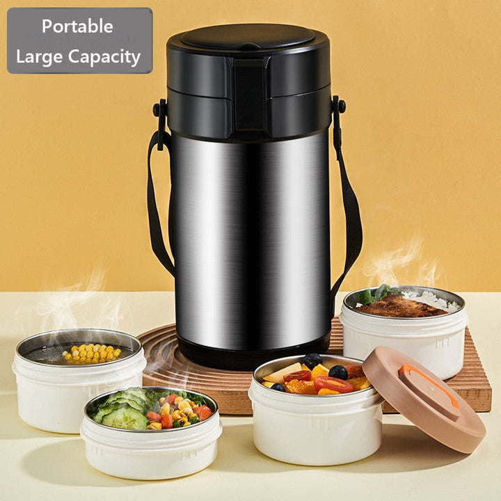 Lisslune | Meal Keeper Stainless Steel Lunch Box