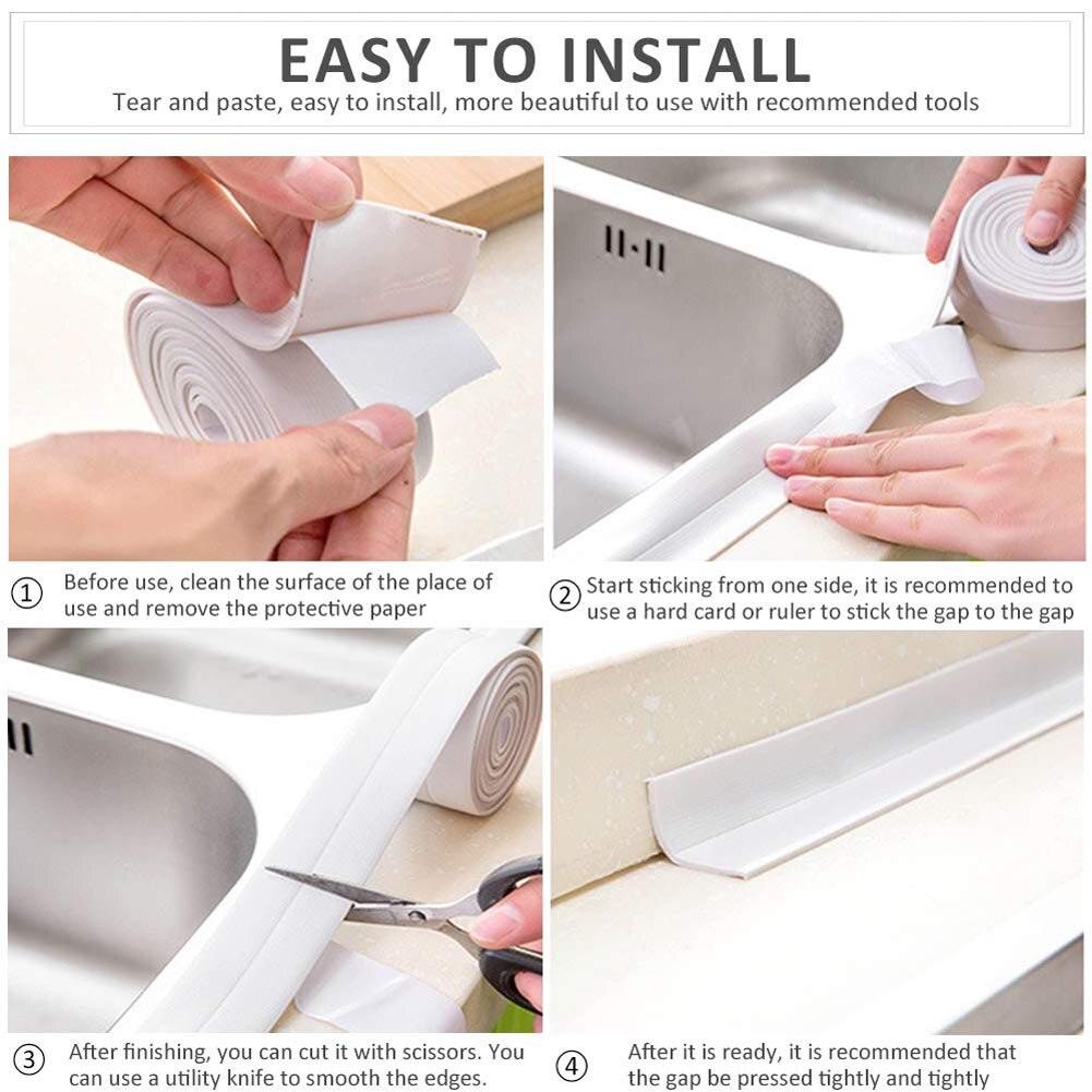 Lisslune | Ultimate waterproof sealing tape for effortless home improvements in kitchens and bathrooms