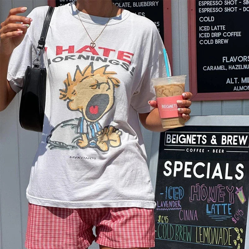 Lisslune | I Hate Mornings T-Shirt