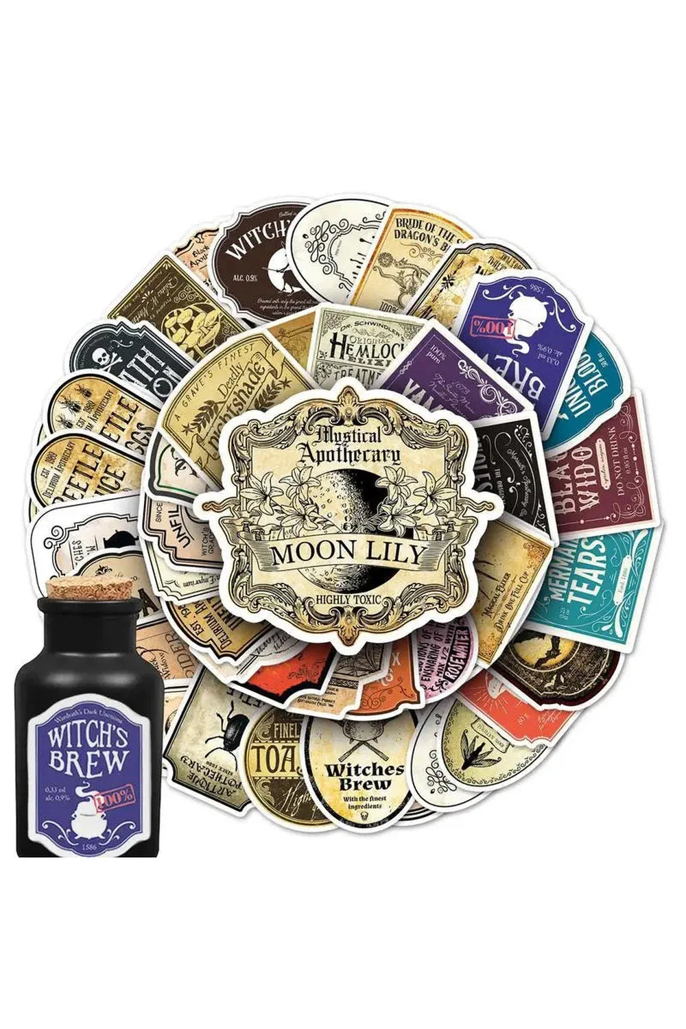 Lisslune | Drinks & Elixirs Sticker Set