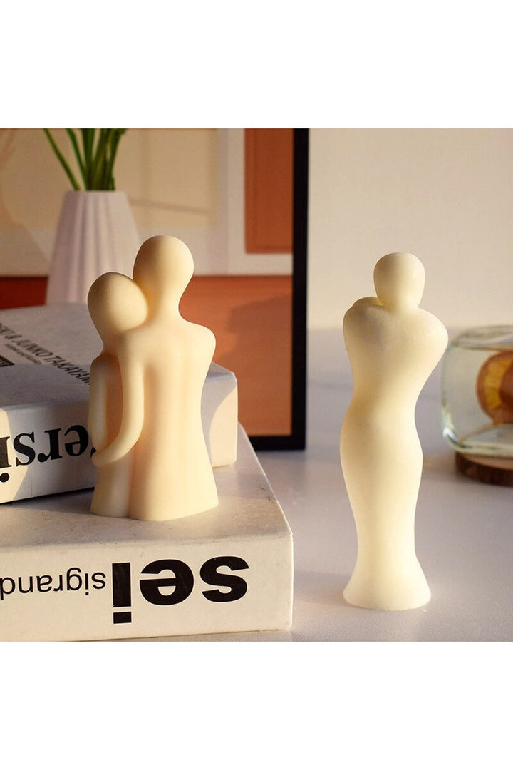 Lisslune | Couple Portrait Candle Shape