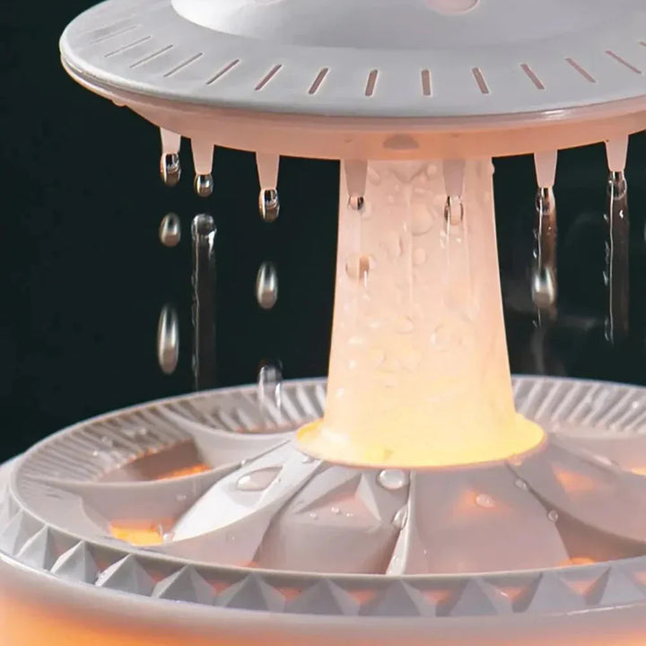 Lisslune | UFO Air Humidifier | Ultrasonic Aromatherapy Diffuser with Remote Control - Grosven