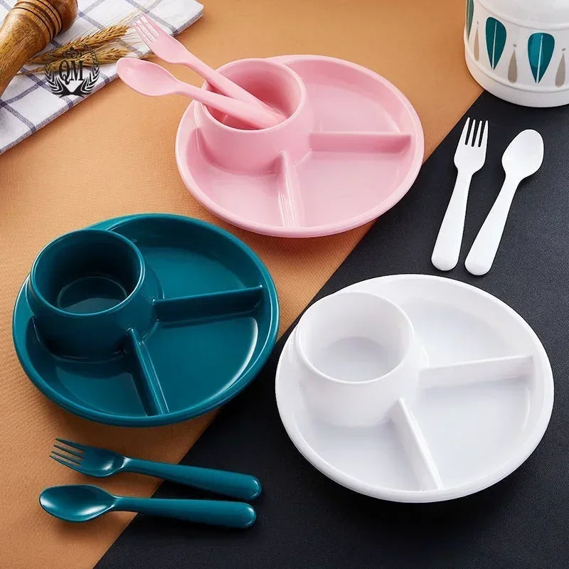 Lisslune | Portion Control Plate Divided Meal Planner Plate