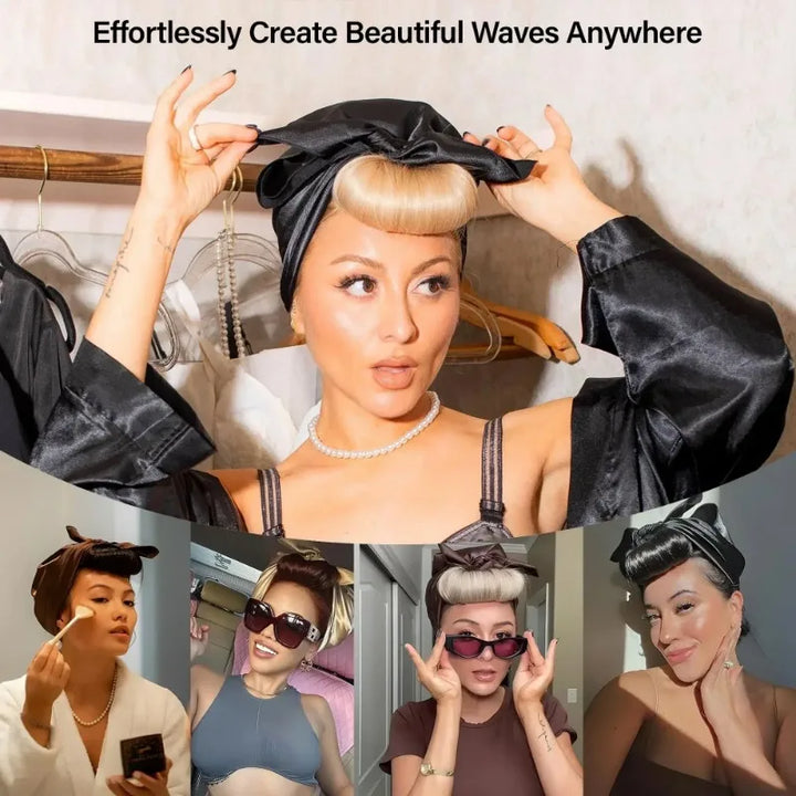 Rynx | Heat-free Velvet Hair Curling Sticks Lazy Curls Roller Heat-free Curls Overnight Heat-free Blow-drying Styling Tool Hair Curling for Sleeping