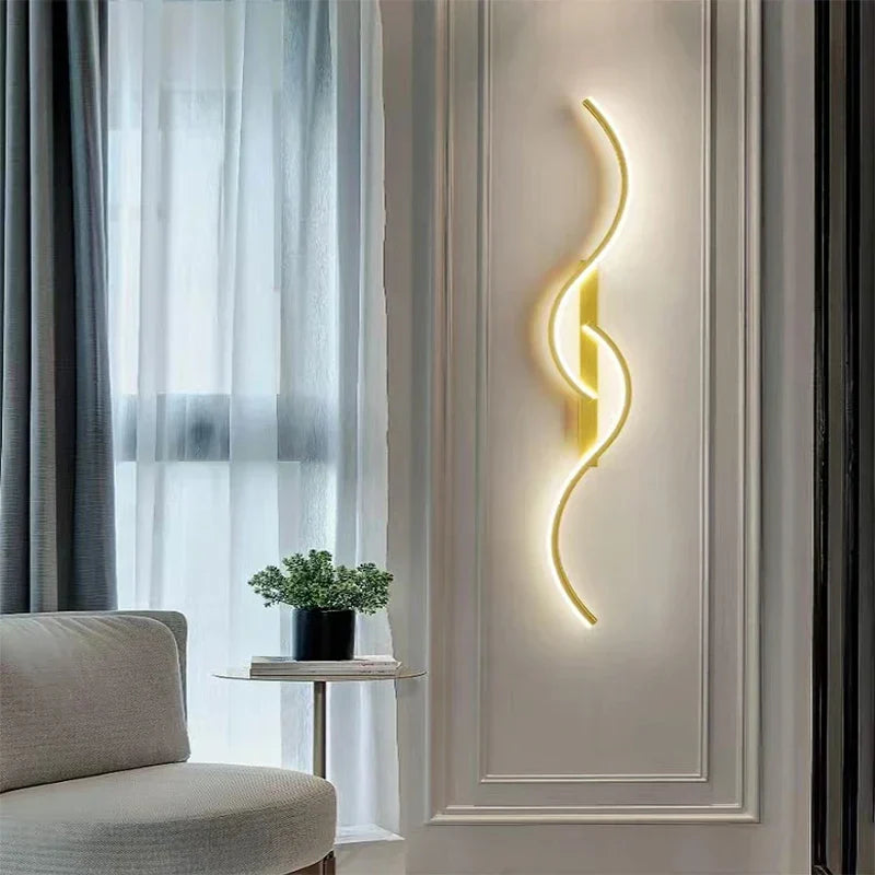 Lisslune | Luminara Minimalistic LED Wall Light for Warm Atmosphere