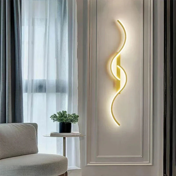 Lisslune | Luminara Minimalistic LED Wall Light for Warm Atmosphere