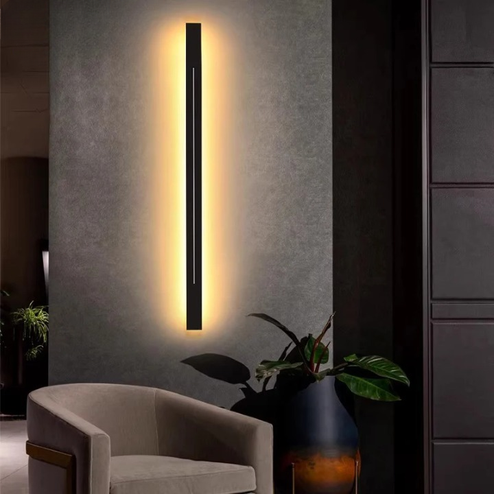 Lisslune | StrixLinear LED - Indoor wall lamp made of metal and acrylic for living room bedroom