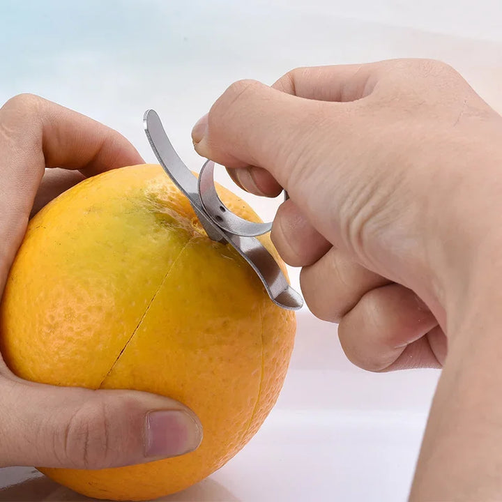 Lisslune | Stainless Steel Finger Easy Fruit Orange Peeler