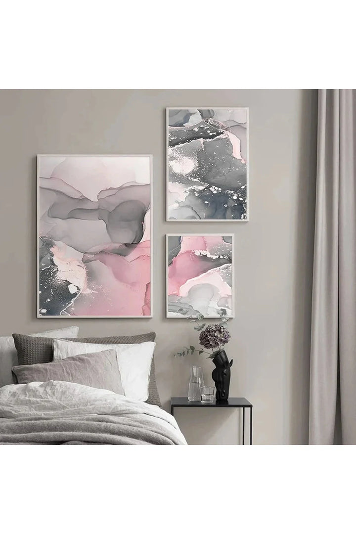 Lisslune | Marble Canvas Poster